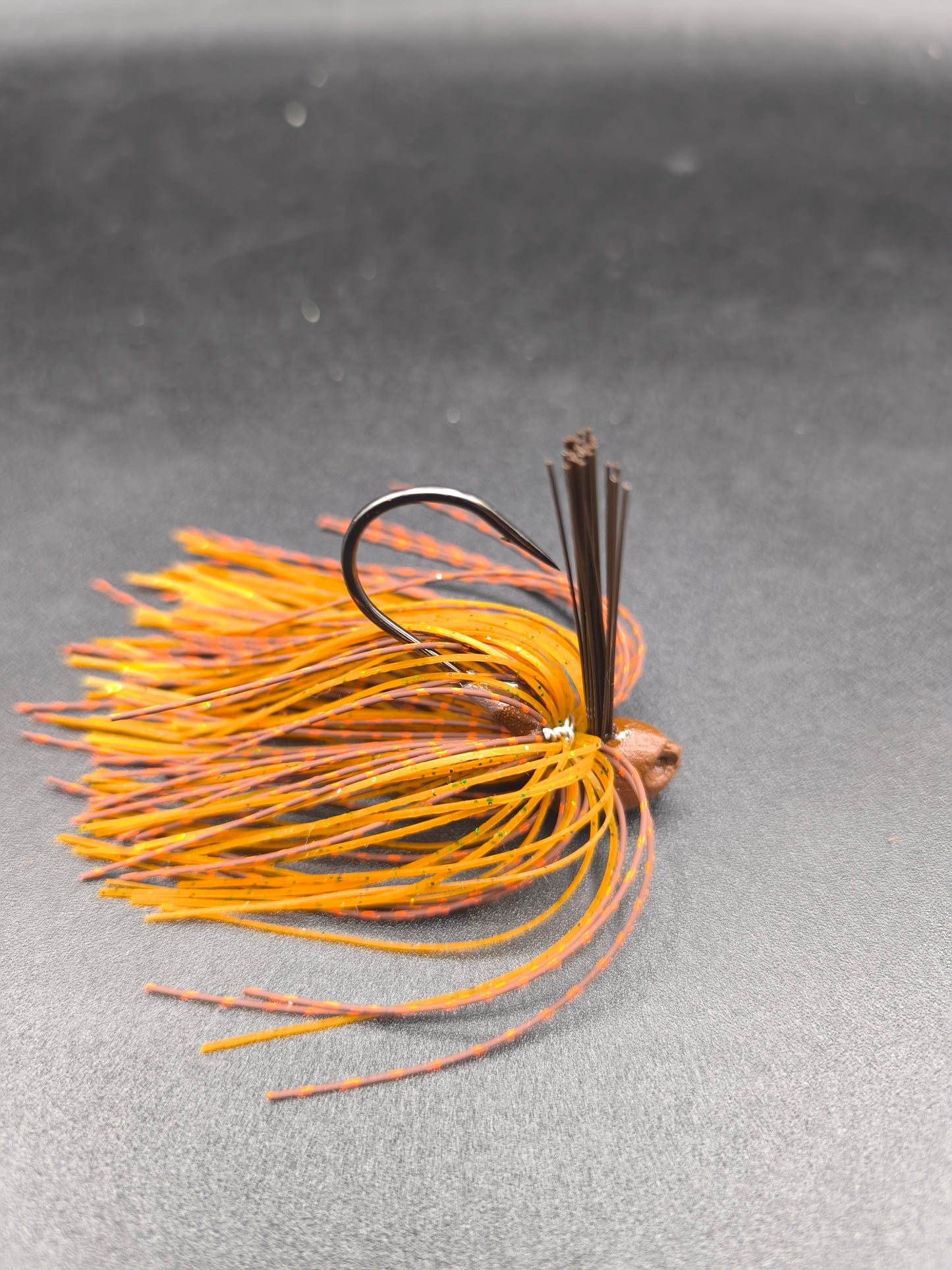 Jig stand up Carnajura brown naturel pêche obstacles perche sandre black bass