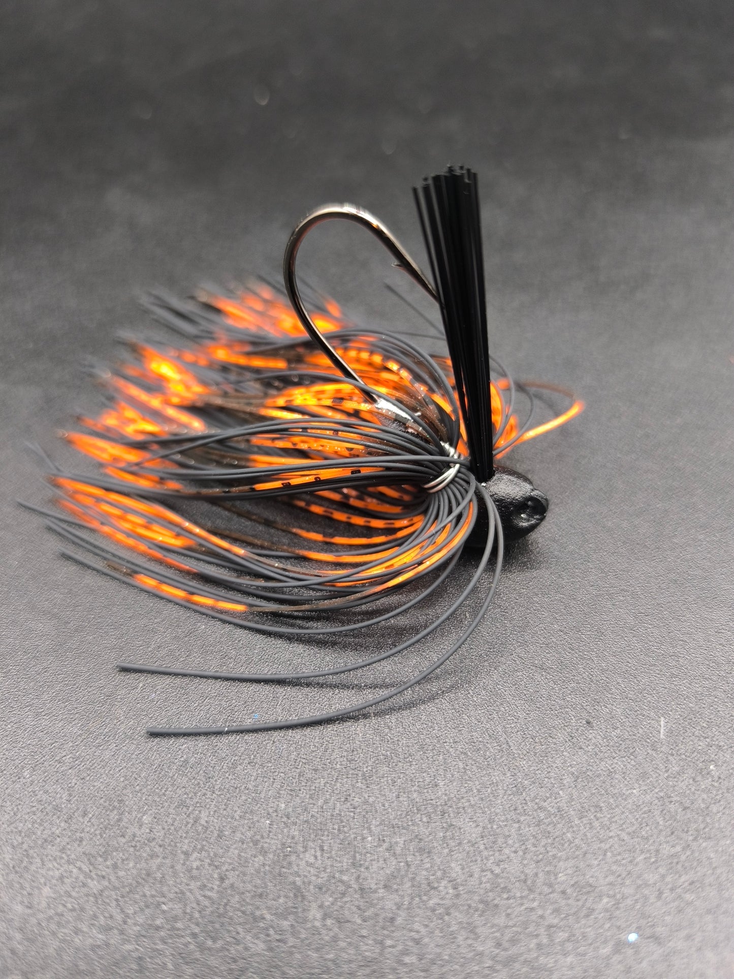 Stand up brush jig black fire craw pêche obstacles black bass sandre perche