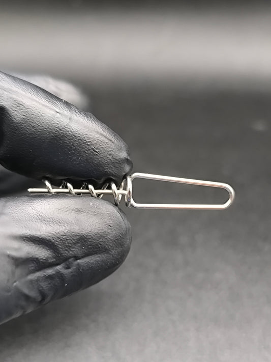 Vis leurre Carnajura droite pélagique pour montage de leurre souple en pêche verticale ou pélagique du sandre et du brochet.